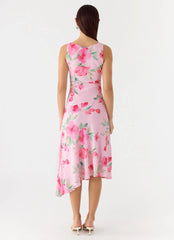 Fedde Midi Dress - Petal Sun