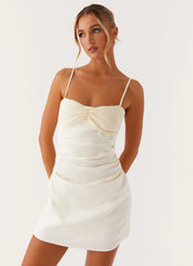 Mini robe Last Summer - Ivoire