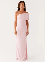 Robe longue Socialite - Rose