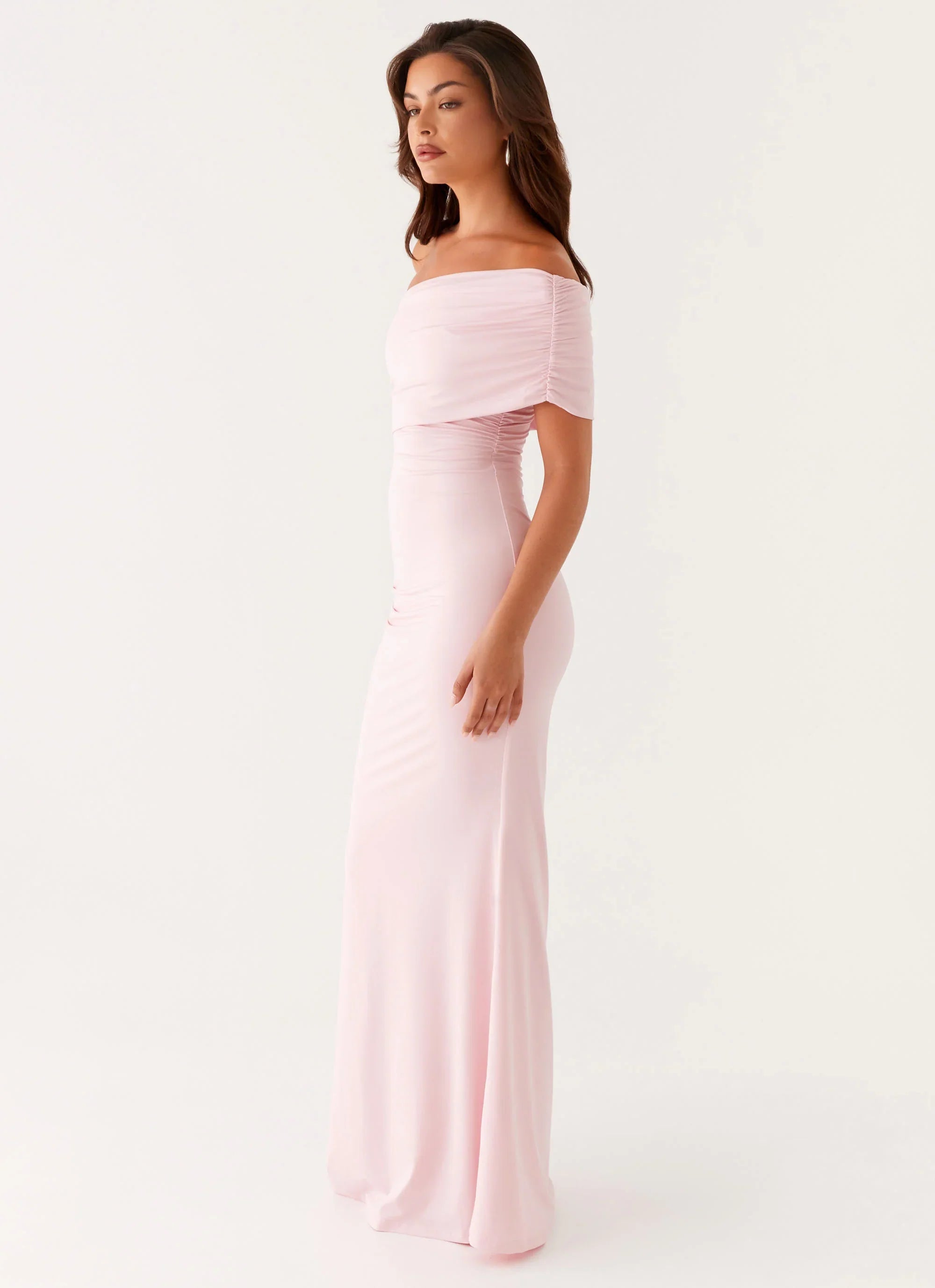Robe longue Socialite - Rose
