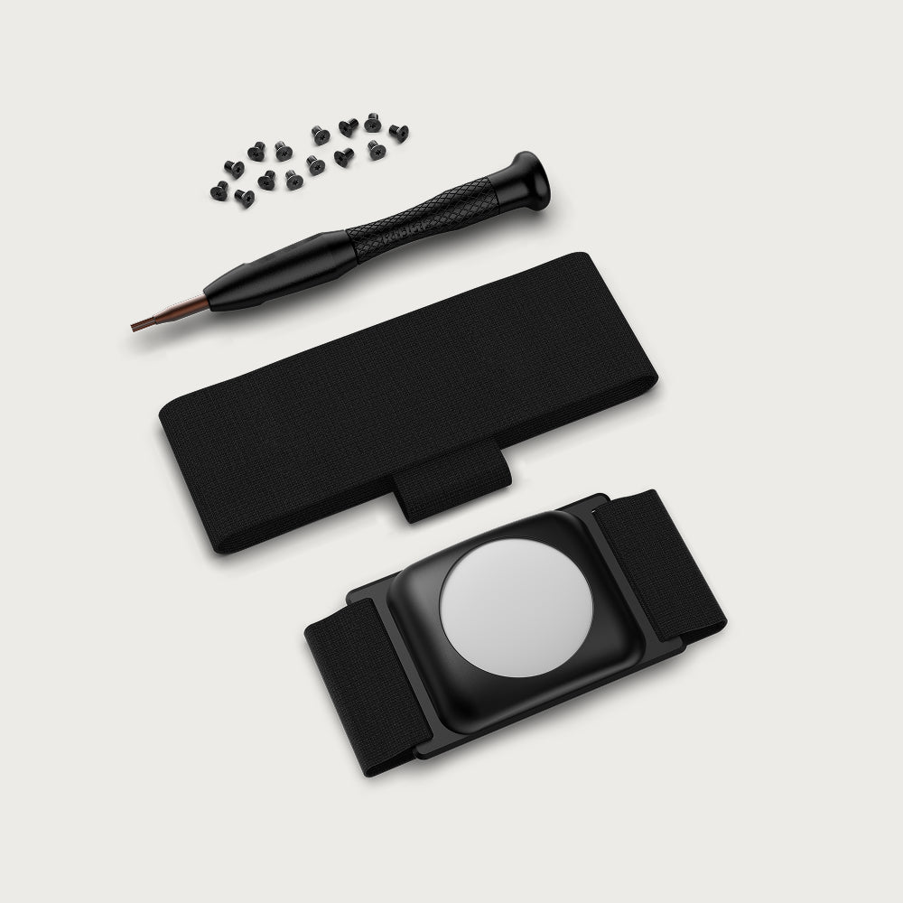 AirTag Cash Strap - Black