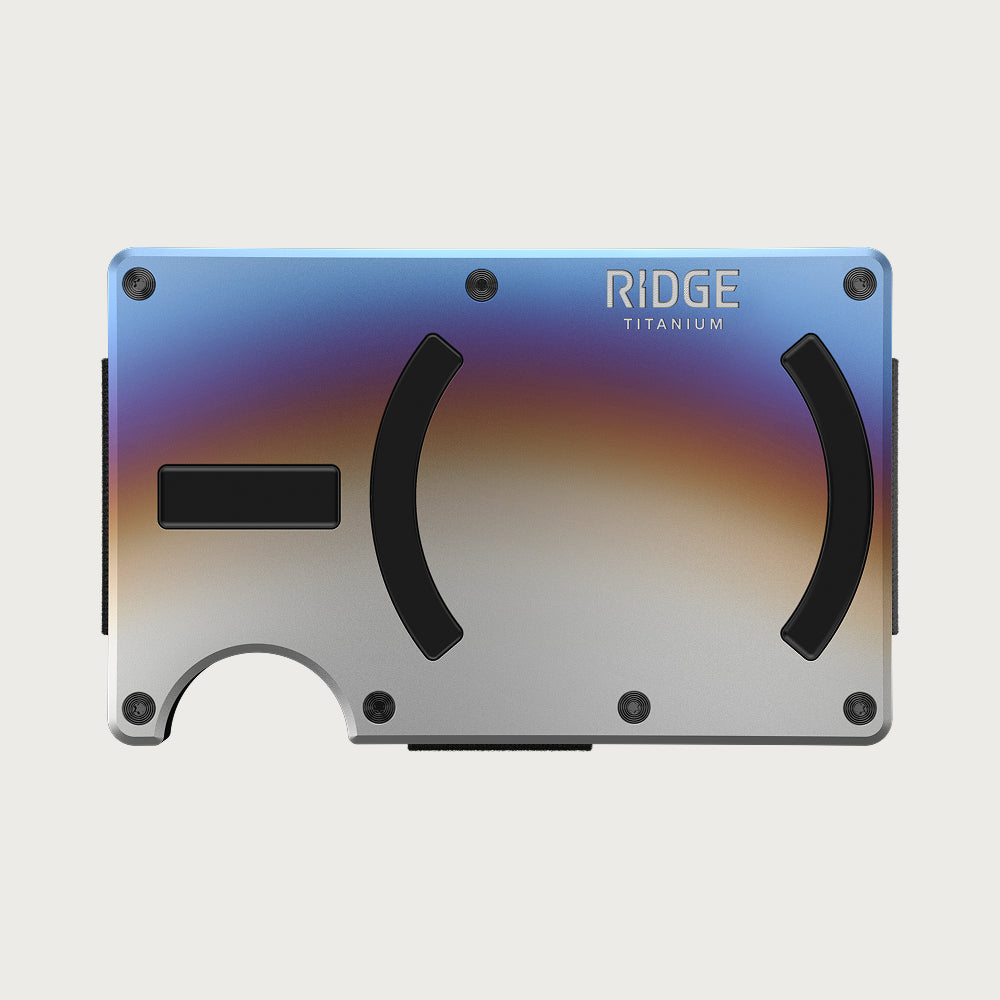 Ridge Wallet for MagSafe - Burnt Titanium