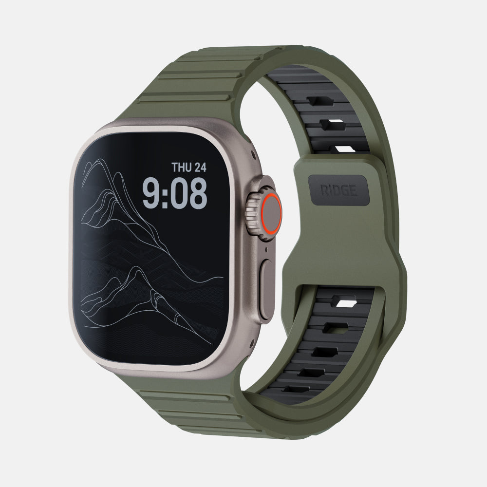 Everyday Watch Strap - Matte Olive - Ultra/46mm