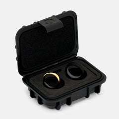 4mm Rounded Ring Set - 24K Gold