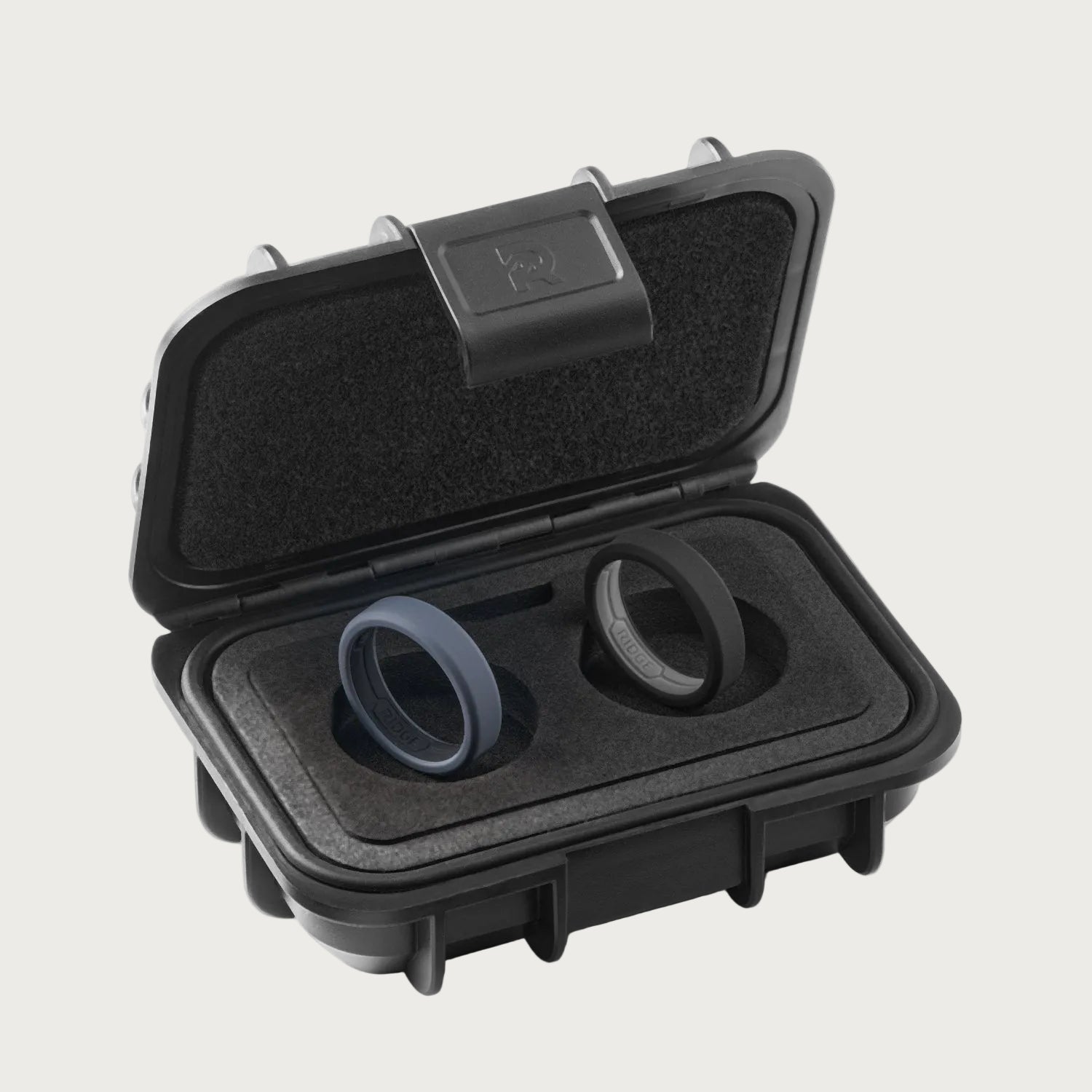 6mm Silicone Ring Set - Gunmetal