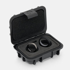 4mm Rounded Ring Set - Gunmetal