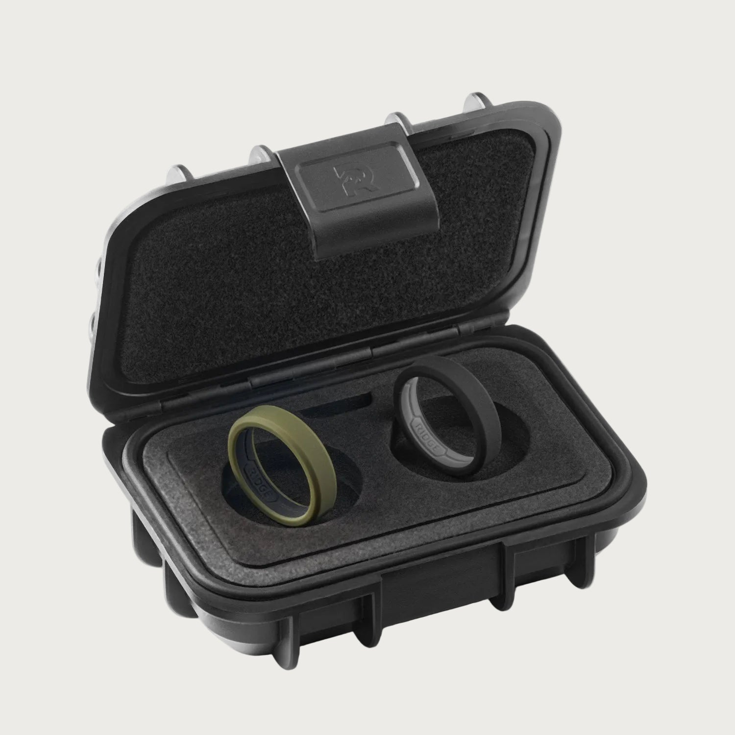 6mm Silicone Ring Set - Matte Olive