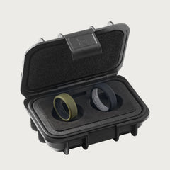 8mm Silicone Ring Set - Matte Olive