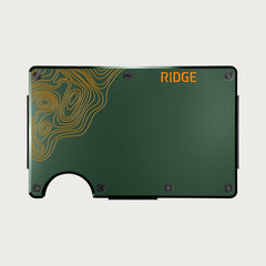 Ridge Wallet - Olive Titanium - Terrain