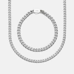 Curb Chain Kit - Platinum - Large