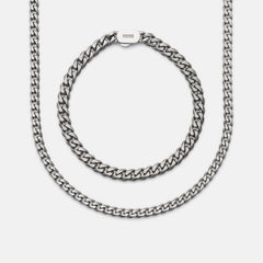 Curb Chain Kit - Titanium - Large