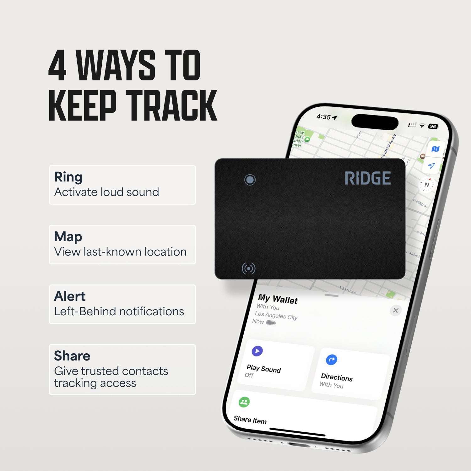 Tracker Card