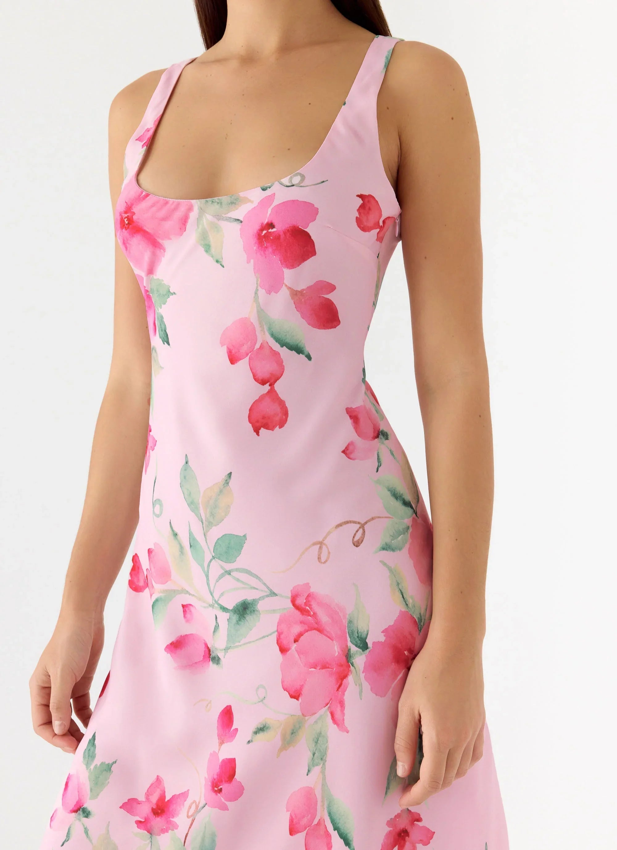 Fedde Midi Dress - Petal Sun