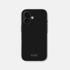 Ridge Phone Case - Matte Black - iPhone 16