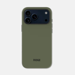 Ridge Phone Case - Matte Olive - iPhone 17 Pro Max